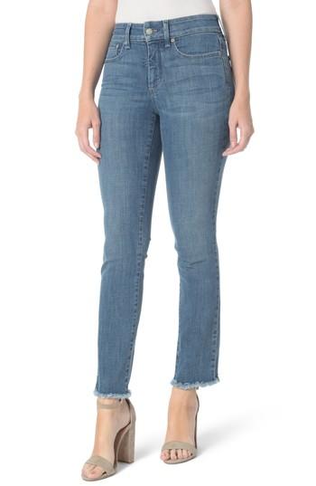 Women's Nydj Sheri Slim Fray Hem Ankle Jeans