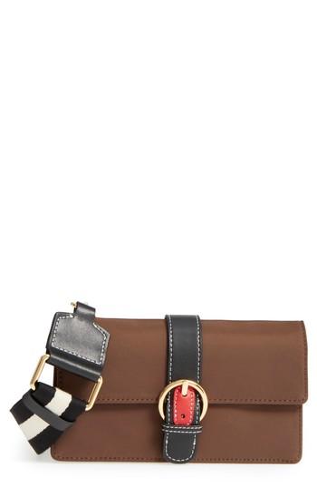 Women's Frances Valentine Nylon Crossbody Wallet - Brown