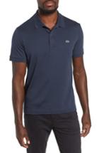Men's Lacoste Jersey Interlock Fit Polo, Size 8(3xl) - Blue