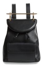 M2malletier Mini Calfskin Leather Backpack -