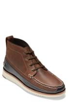 Men's Cole Haan Pinch Moc Toe Boot .5 M - Brown