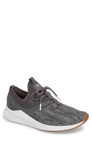 Men's New Balance Fresh Foam Lazr Denim Fresh Foam Running Shoe D - Grey