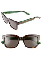 Men's Gucci Pop Web 52mm Sunglasses -