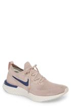 Men's Nike Epic React Flyknit Running Shoe M - Beige