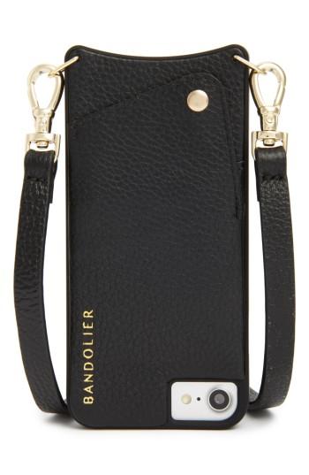 Bandolier Emma Iphone 6/7 & 6/7 Crossbody Case - Black