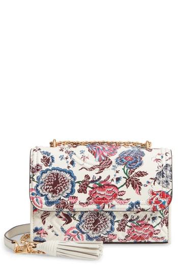 Tory Burch Small Fleming Convertible Leather Shoulder/crossbody Bag - Pink