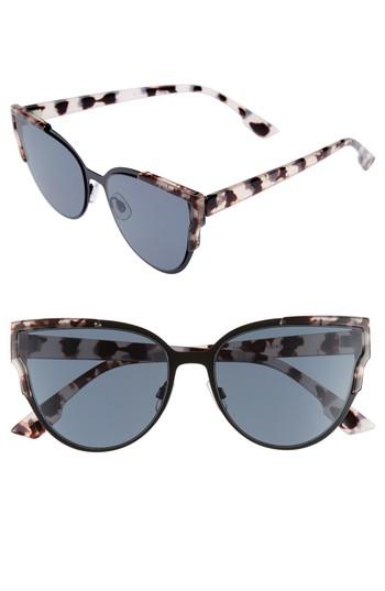 Women's Bp. 58mm Cat Eye Sunglasses - Black/ Smoke