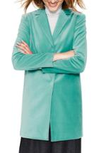 Women's Boden Sally Long Velvet Jacket