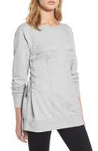 Women's Trouve Corset Sweatshirt - Grey