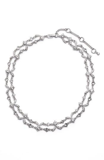 Women's Givenchy 2-row Crystal Collar Necklace