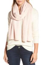 Women's Halogen Ribbed Muffler, Size - Pink