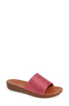 Women's Fitflop Sola Crystal Embellished Slide Sandal M - Pink