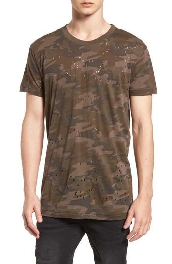 Men's The People Vs Army T-shirt, Size - Green