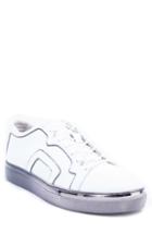 Men's Badgley Mischka Caine Sneaker .5 M - White