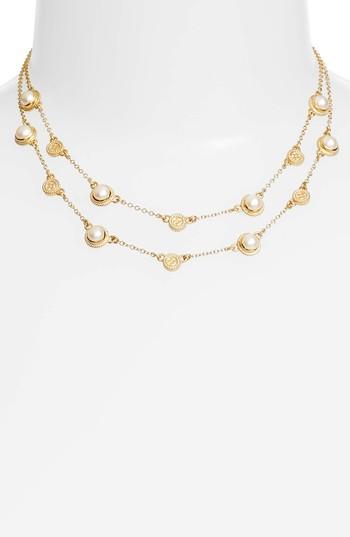 Women's Anna Beck Double Strand Pearl Collar Necklace