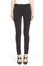 Women's Armani Collezioni Double Face Jersey Leggings - Black