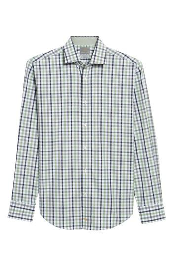 Men's Thomas Dean Plaid Sport Shirt