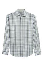 Men's Thomas Dean Plaid Sport Shirt