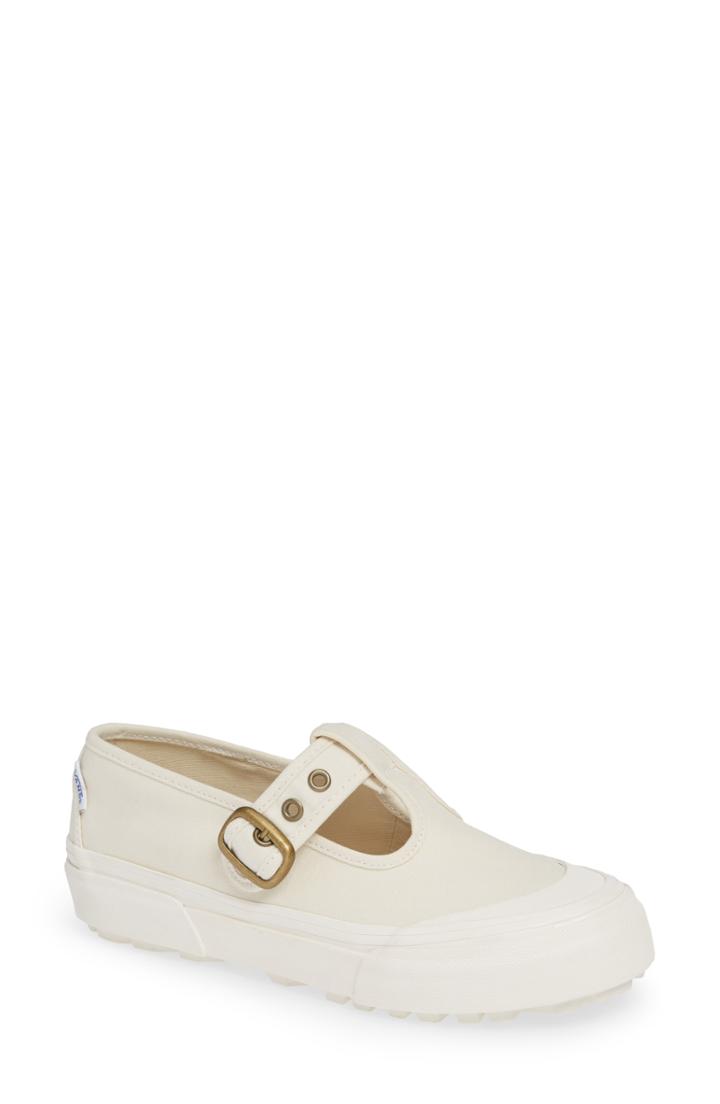 Women's Vans Anaheim Factory 93 Dx T-strap Sneaker .5 M - White
