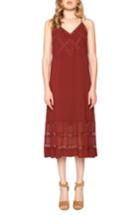 Women's Willow & Clay Spaghetti Strap Midi Dress