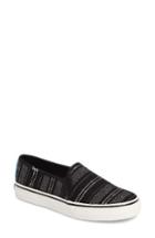 Women's Keds Double Decker Baja Stripe Slip-on Sneaker .5 M - Black