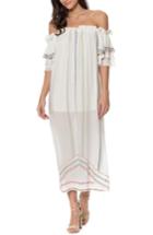 Women's Red Carter Covo Cover-up Dress - Ivory