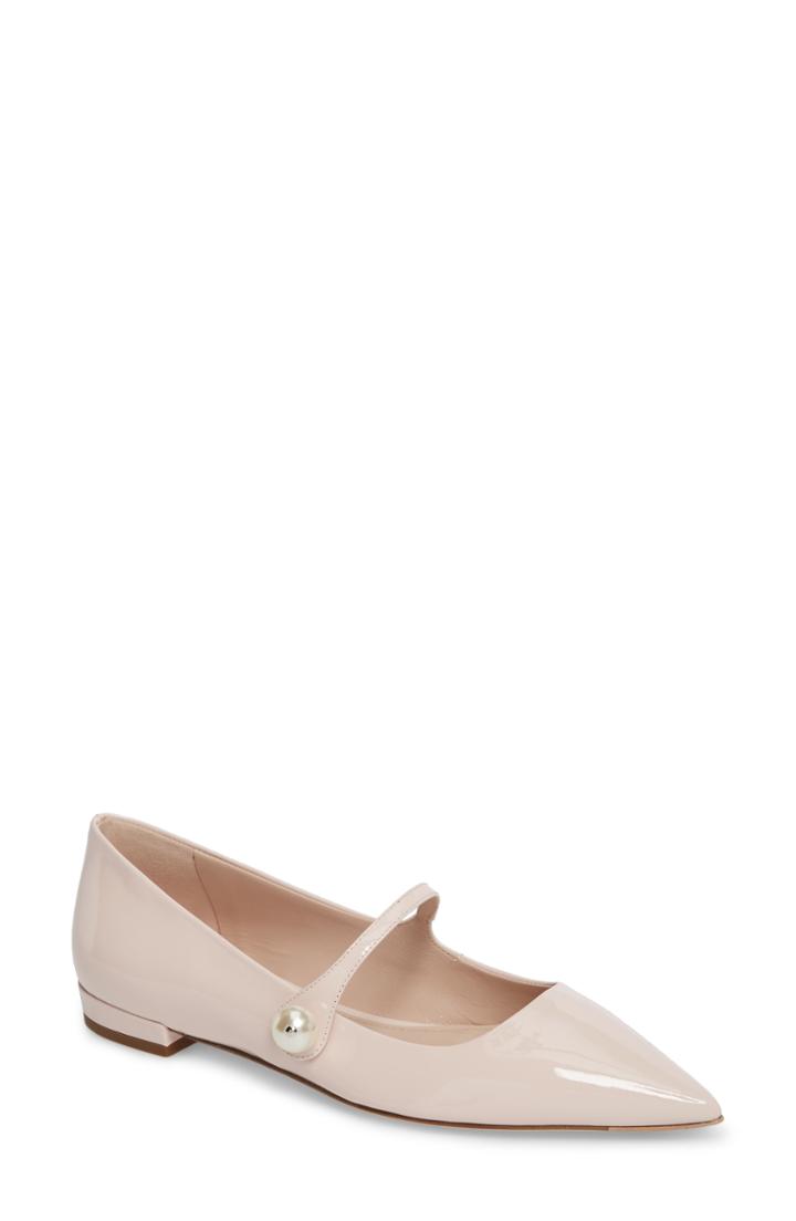 Women's Miu Miu Pearl Mary Jane Flat