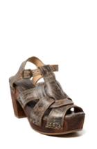 Women's Bed Stu Caitlin Block Heel Sandal M - Brown