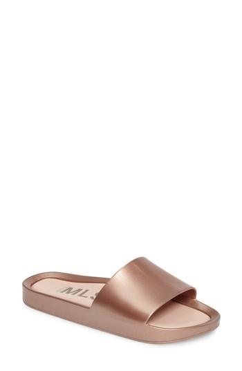 Women's Melissa Beach Slide Sandal M - Blue