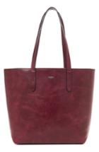 Botkier Highline Leather Tote - Red