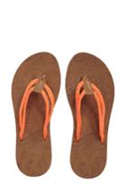 Women's Sakroots Bailen Flip Flop M - Orange
