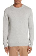 Men's Saturdays Nyc Merino Wool & Cashmere Pullover - Grey