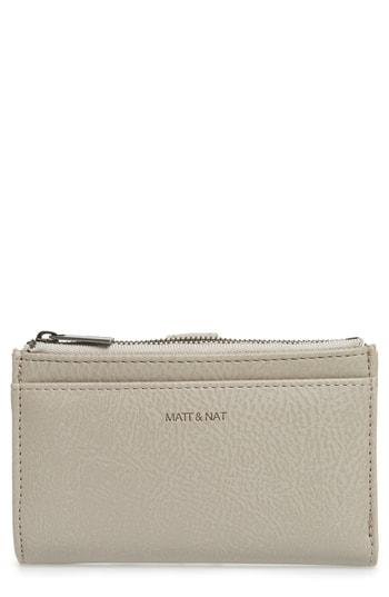 Women's Matt & Nat Small Motiv Faux Leather Wallet - White
