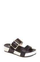 Women's Dr. Scholl's Original Collection 'frill' Slide Sandal .5 M - Black