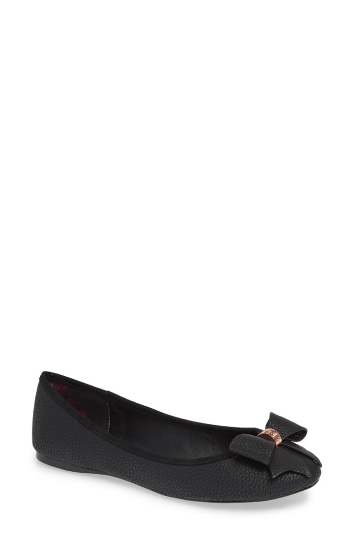 Women's Ted Baker London Sually Flat .5 M - Black