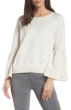 Women's David Lerner Bell Sleeve Pullover - White