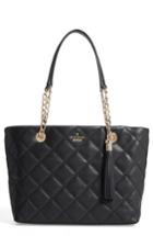 Kate Spade New York Small Emerson Place - Priya Quilted Leather Tote -