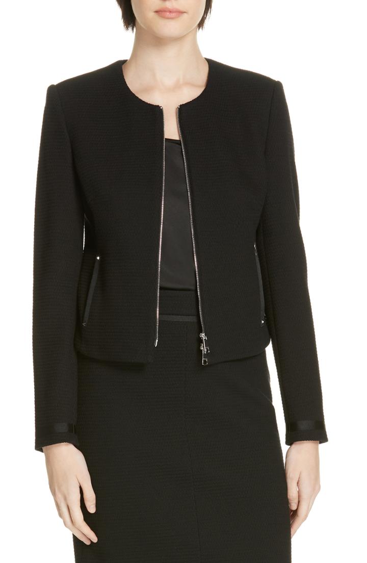 Women's Hugo Alwena Sparkle Blazer - Black