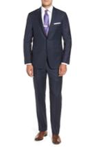 Men's Hickey Freeman Beacon Classic B Fit Plaid Wool Suit