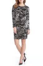 Women's Karen Kane Granite Print Dress - Black