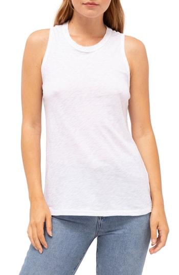 Women's Stateside Racerback Tank - White