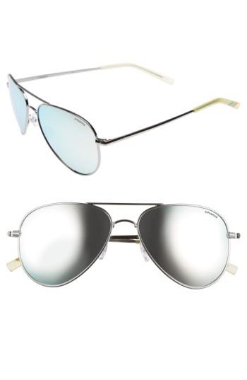 Men's Polaroid 6012/n 56mm Polarized Aviator Sunglasses -