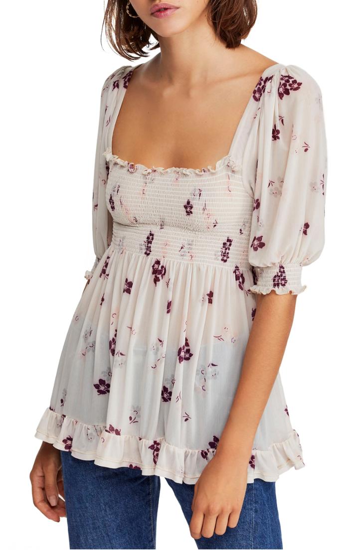 Women's Free People Delta Dawn Top - Ivory