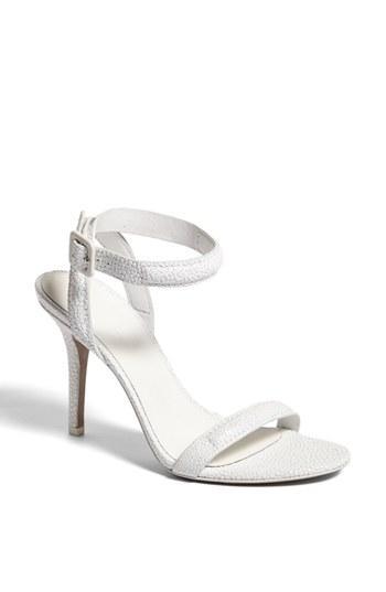Alexander Wang 'antonia' Ankle Strap Sandal White