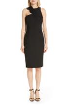 Women's Versace Collection Lace Trim Cutout Sheath Dress Us / 42 It - Black
