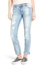 Women's Kut From The Kloth Catherine Distressed Boyfriend Jeans X - Blue