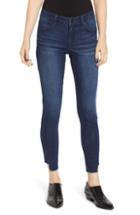 Women's 1822 Denim Cutoff Raw Hem Skinny Jeans - Blue