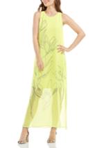 Women's Vince Camuto Fluent Cluster Maxi Dress - Green