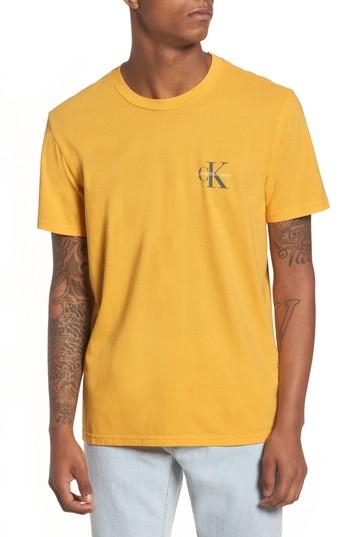 Men's Calvin Klein Jeans Pop Color T-shirt - Yellow