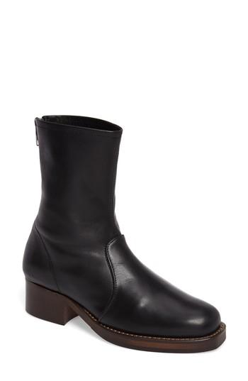 Women's Topshop Aaron Sock Bootie .5us / 36eu - Black